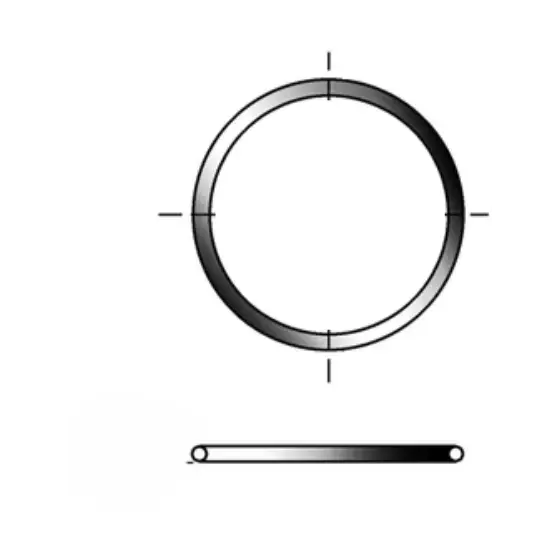 GUARNIZIONE O-RING NBR PER PRESA A STAFFA ø032 mm 0300036 1