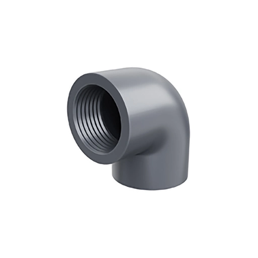 GOMITO 90° DI PASSAGGIO PVC-U ø090x3" GAS F/F 0300722 1