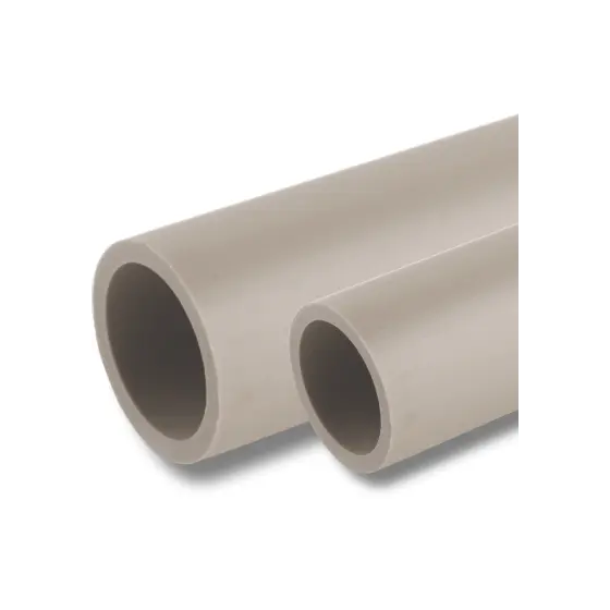 TUBO PP-H ø250 mm SP.22,7 mm L.5 MT ESTREMITA' LISCE 0401824 1