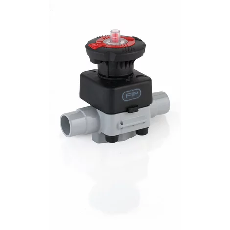 VALVOLA A MEMBRANA INCOLLO PVC-C ø075 mm MEMBRANA PTFE/EPDM 0403239 1