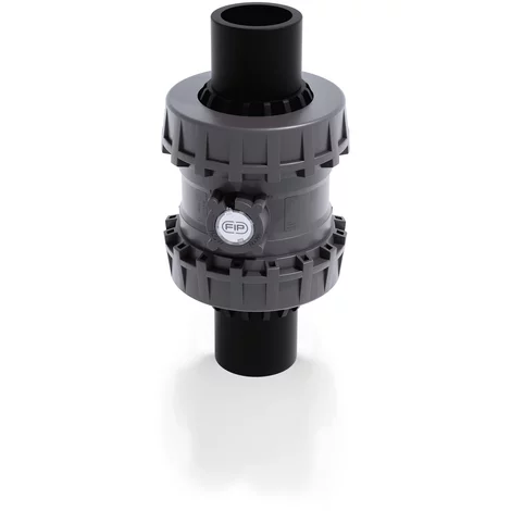 VALVOLA DI RITEGNO A MOLLA SALDATURA DI TESTA PVC-U ø090 mm TENUTE EPDM 0405193 1