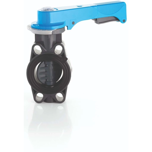 VALVOLA A FARFALLA UNI/ANSI PVC-U ø063-2" TENUTE EPDM 0405429 1