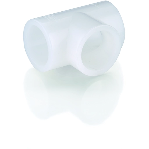 TEE 90° SALDATURA DI TASCA PVDF ø032 mm 0405649 1