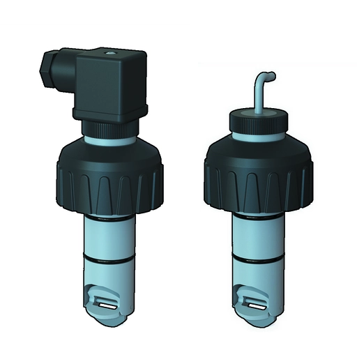 SENSORE DI FLUSSO A ROTORE PVDF/EPDM MODELLO REMOTO HALL, ALIMENTAZIONE 5-24 VCC, LUNGHEZZA L0, GRADO DI PROTEZIONE IP65, CAMPO DI MISURA 0,15-8 m/s 0406497 1