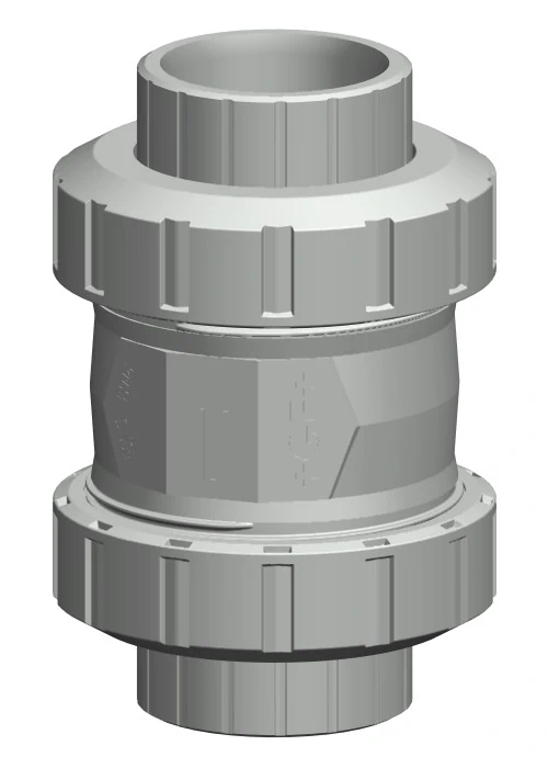 VALVOLA DI RITEGNO A MOLLA INCOLLO PVC-C ø020 mm TENUTE EPDM 0502683 1
