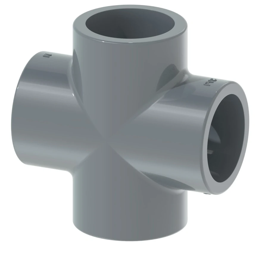 CROCE INCOLLO PVC-U ø012 mm 0503276 1