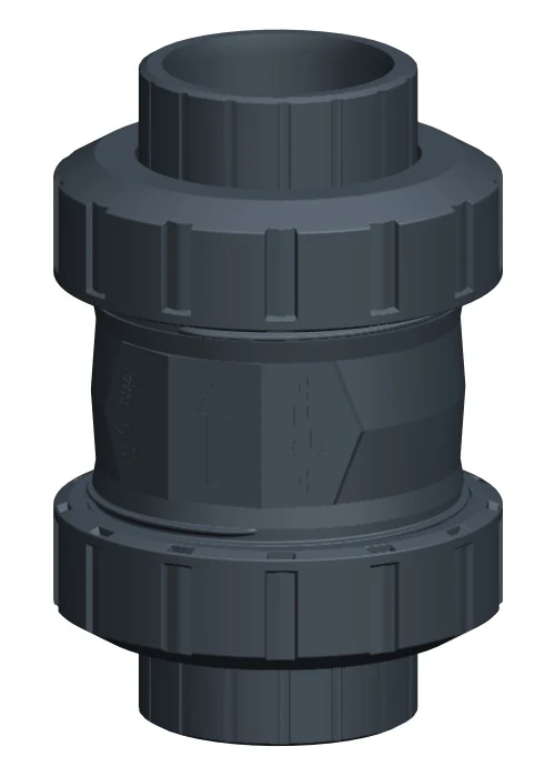 VALVOLA DI RITEGNO A SFERA INCOLLO PVC-U ø016 mm TENUTE FPM 0504233 1