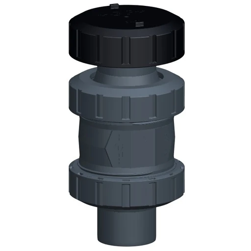 VALVOLA DI SFIATO INCOLLO PVC-U GRIGIO ø020 mm TENUTE EPDM 0504254 1