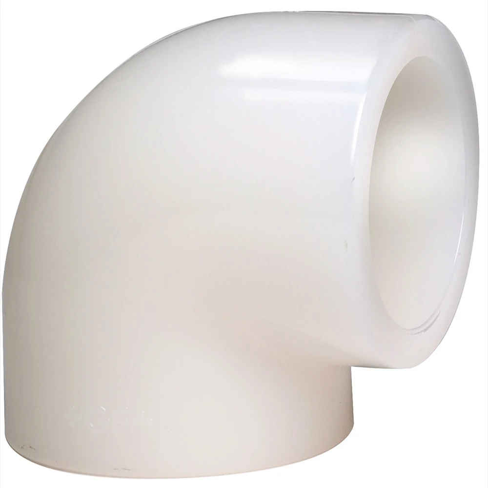 GOMITO 90° SALDATURA DI TASCA PVDF ø050 mm 0504314 1