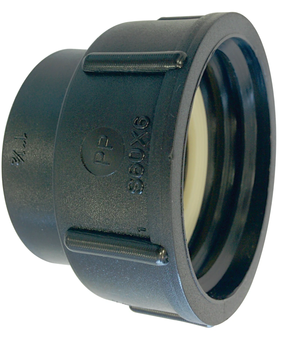 RACCORDO DI PASSAGGIO PER CISTERNA PP S60x6 - 1" GAS F 0600044 1