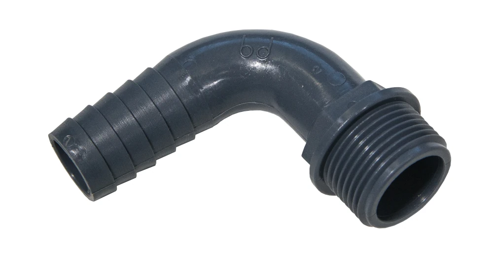 PORTAGOMMA 90° FILETTATO PP ø012x3/8" GAS M 0600444 1