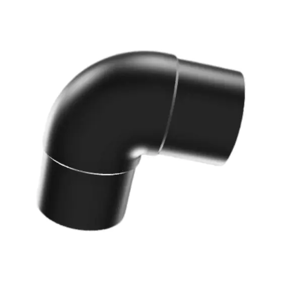GOMITO 90° CODOLO LUNGO PE100 ø075 mm 0700423 1
