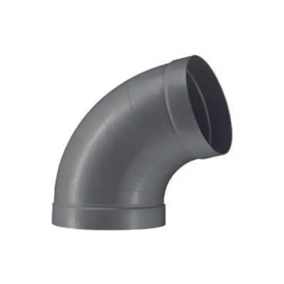 CURVA 45° PVC-U ø200 mm VENTILAZIONE 0800867 1