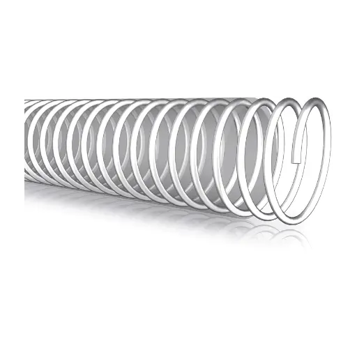 TUBO ESPIRO PU ANTISTATICO GREY SPIRAL ø130 mm L.30 MT 1000069 1