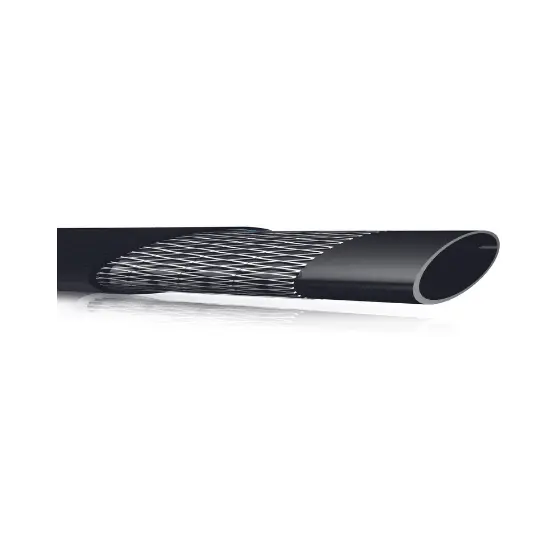 MANICHETTA APPIATTIBILE NERA ø102 mm L.100 MT 1000708 1